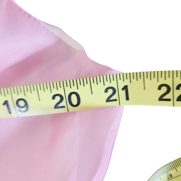 Pink & Purple Floral Midi Fit And Flare Dress With V-Neck Sleeveless Design NWT - Picture 10 of 16